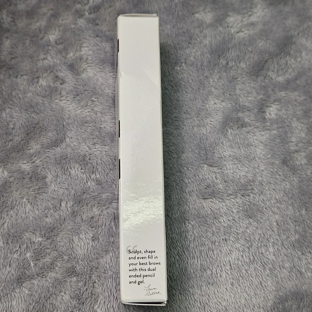 Laura Geller Sculpt N Stay Brow Pencil & Gel SOFT BLACK Waterproof 0043007 NIB